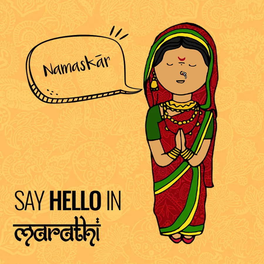Say Hello — Marathi (Namaskār)