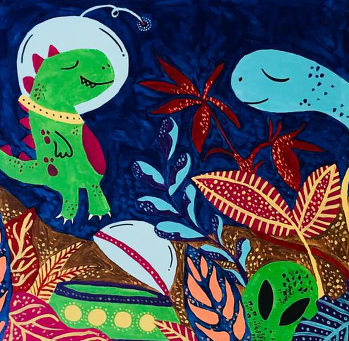 Strangers in the Garden — panel I