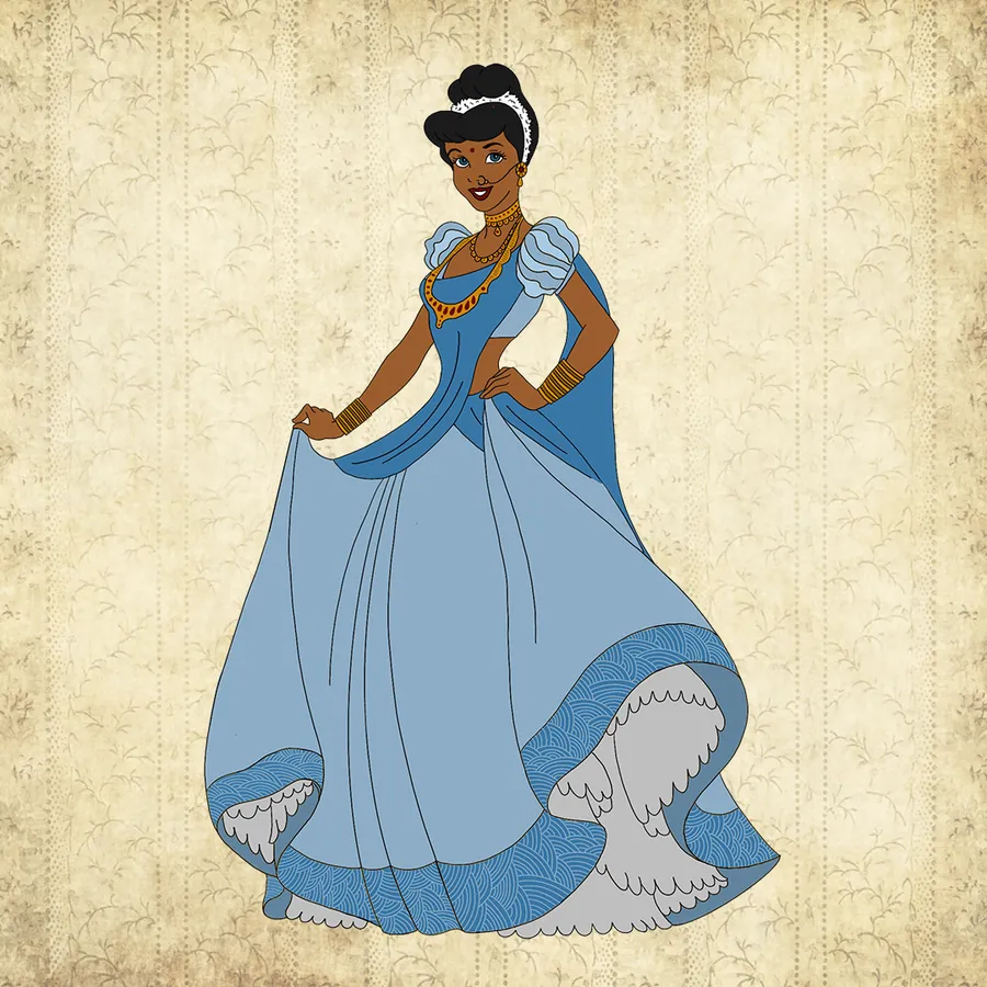 South Indian Princesses — Cinderella