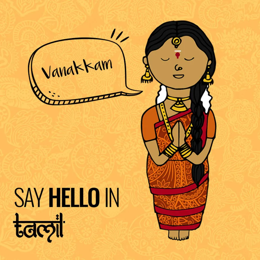 Say Hello — Tamil (Vanakkam)