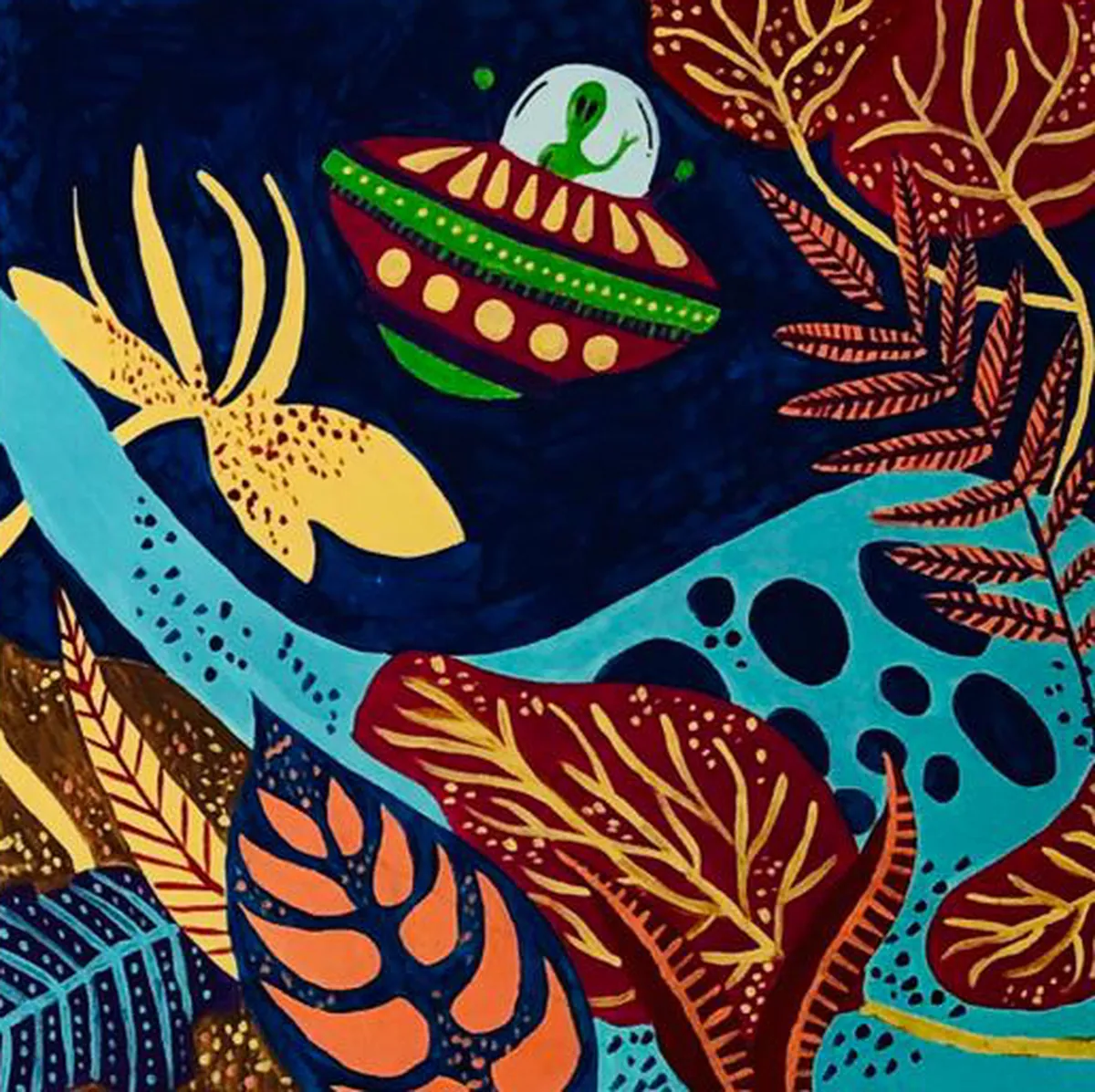 Strangers in the Garden — panel II